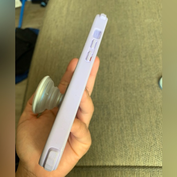 CASETiFY iPhone 14 Pro Case impact Protective Case with 2 pop sockets Purple EUC - Picture 7 of 16